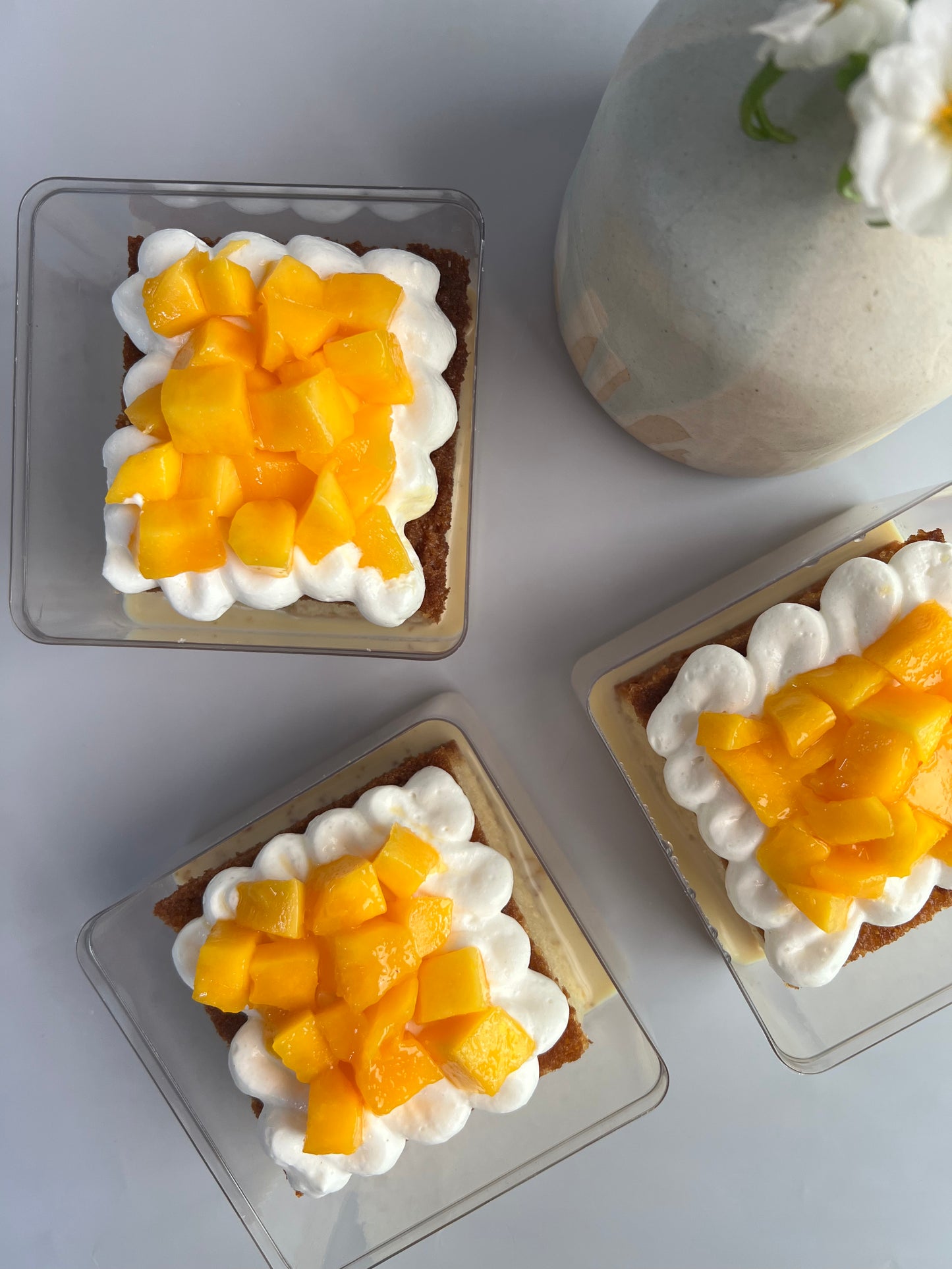 Tres Leches-Blueberry, Lotus Biscoff, or Mango